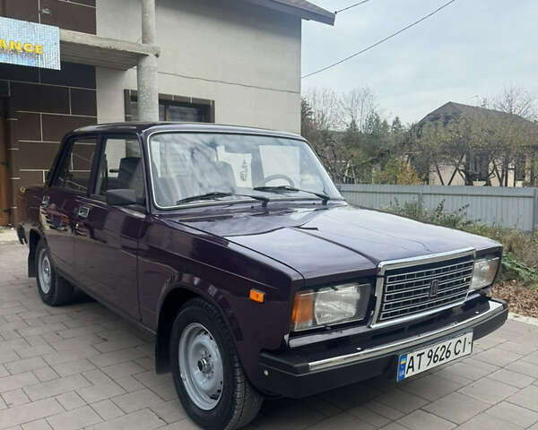 Фіолетовий ВАЗ 2107, об'ємом двигуна 1.45 л та пробігом 49 тис. км за 2750 $, фото 8 на Automoto.ua