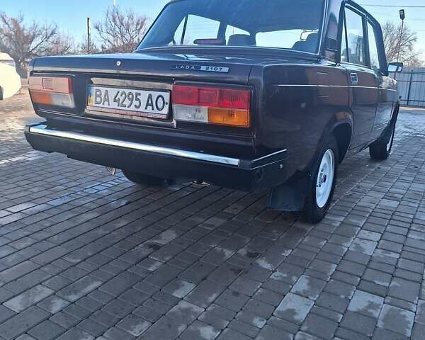 Фиолетовый ВАЗ 2107, объемом двигателя 1.5 л и пробегом 88 тыс. км за 2500 $, фото 5 на Automoto.ua