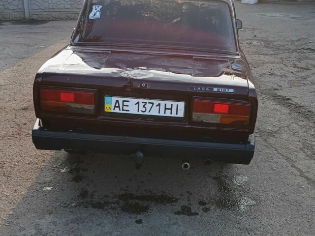 Коричневый ВАЗ 2107, объемом двигателя 1.5 л и пробегом 86 тыс. км за 1300 $, фото 3 на Automoto.ua