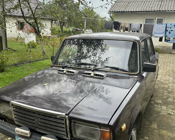 Коричневый ВАЗ 2107, объемом двигателя 1.6 л и пробегом 79 тыс. км за 600 $, фото 1 на Automoto.ua