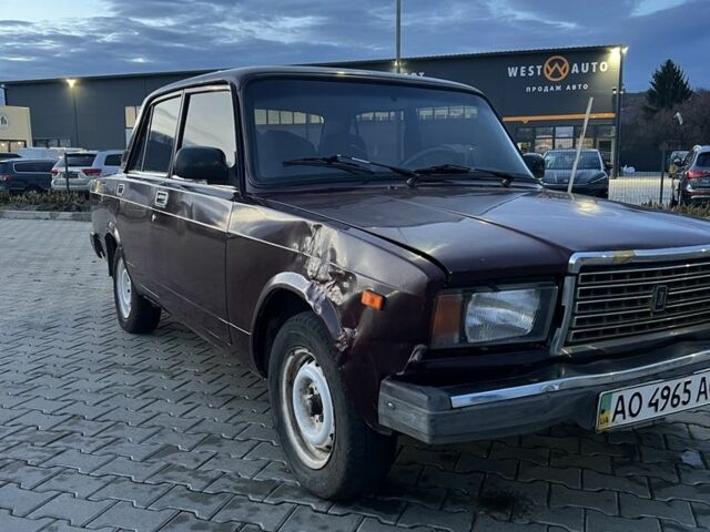 Коричневий ВАЗ 2107, об'ємом двигуна 1.6 л та пробігом 123 тис. км за 600 $, фото 1 на Automoto.ua