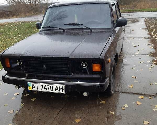 Коричневый ВАЗ 2107, объемом двигателя 1.5 л и пробегом 54 тыс. км за 1100 $, фото 9 на Automoto.ua