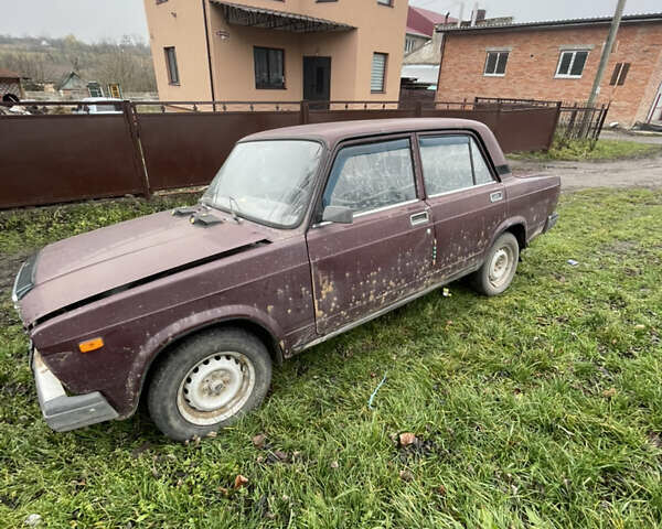 Коричневий ВАЗ 2107, об'ємом двигуна 1.5 л та пробігом 110 тис. км за 600 $, фото 1 на Automoto.ua