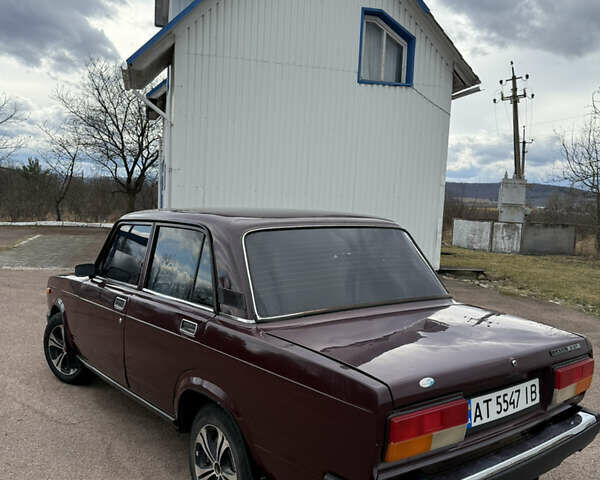 Коричневий ВАЗ 2107, об'ємом двигуна 1.46 л та пробігом 98 тис. км за 1550 $, фото 3 на Automoto.ua