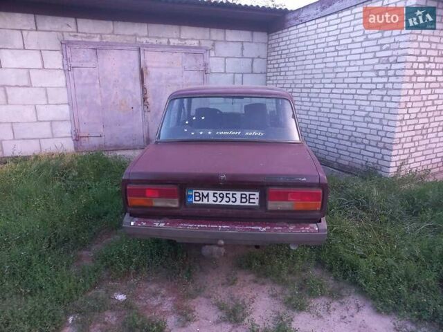 Коричневый ВАЗ 2107, объемом двигателя 1.45 л и пробегом 80 тыс. км за 800 $, фото 3 на Automoto.ua