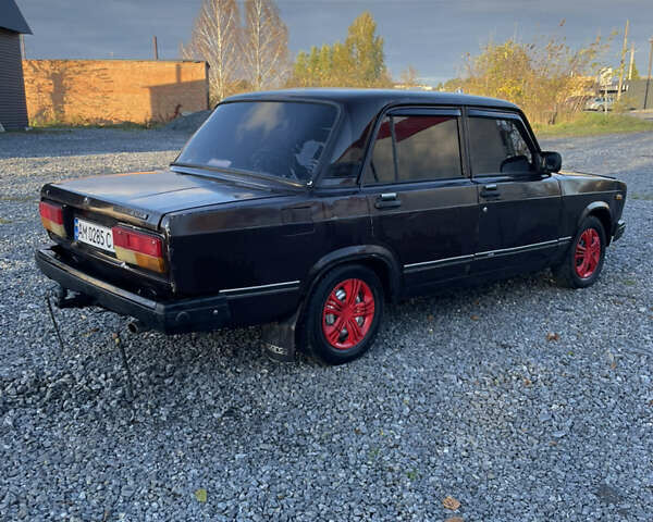 Коричневий ВАЗ 2107, об'ємом двигуна 1.6 л та пробігом 120 тис. км за 1099 $, фото 3 на Automoto.ua