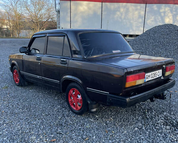 Коричневий ВАЗ 2107, об'ємом двигуна 1.6 л та пробігом 120 тис. км за 1099 $, фото 4 на Automoto.ua