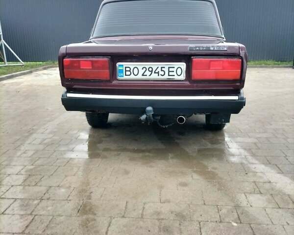 Коричневый ВАЗ 2107, объемом двигателя 1.6 л и пробегом 560 тыс. км за 1500 $, фото 3 на Automoto.ua