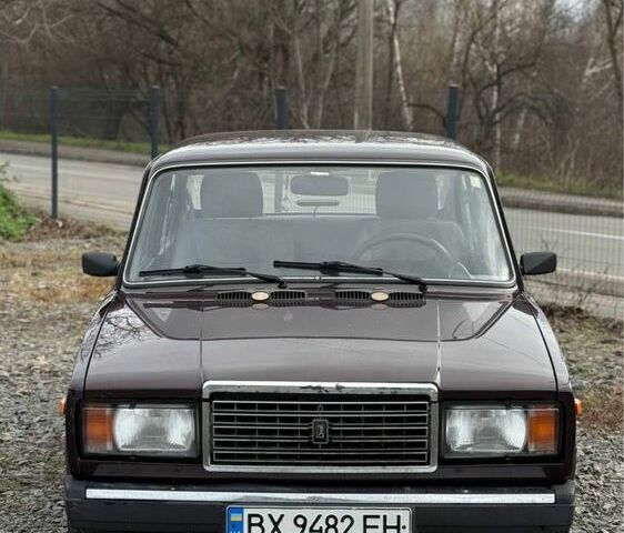 Коричневый ВАЗ 2107, объемом двигателя 1.5 л и пробегом 60 тыс. км за 1299 $, фото 2 на Automoto.ua