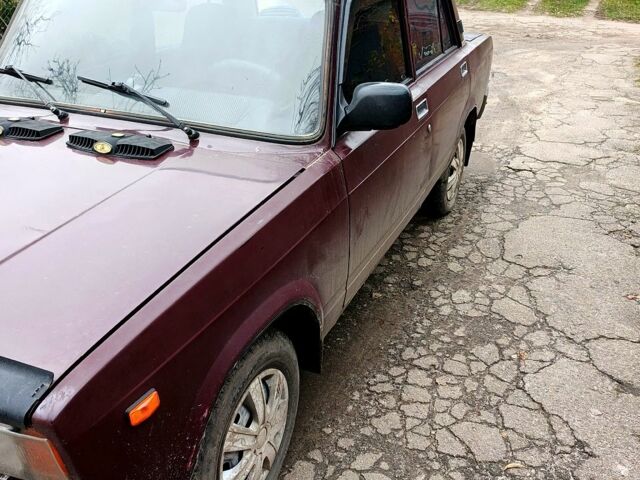 Коричневый ВАЗ 2107, объемом двигателя 1.5 л и пробегом 90 тыс. км за 1400 $, фото 1 на Automoto.ua