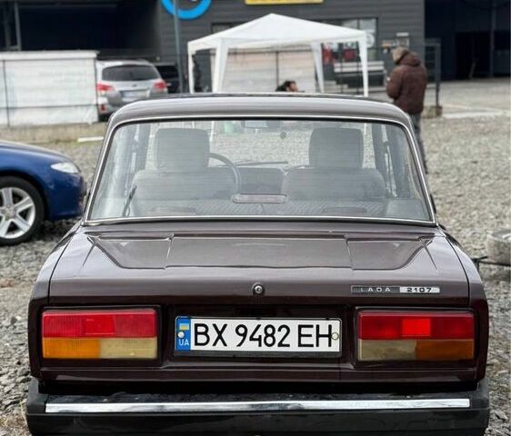 Коричневый ВАЗ 2107, объемом двигателя 1.5 л и пробегом 60 тыс. км за 1299 $, фото 3 на Automoto.ua