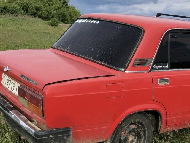 Красный ВАЗ 2107, объемом двигателя 1 л и пробегом 2 тыс. км за 18000 $, фото 1 на Automoto.ua