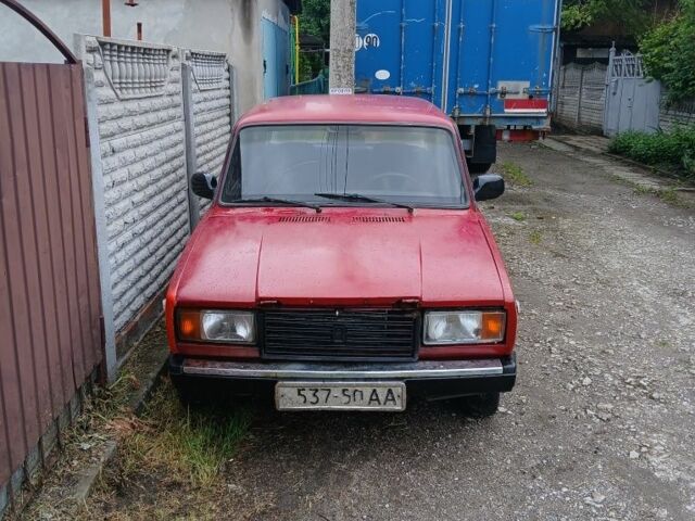 Червоний ВАЗ 2107, об'ємом двигуна 3 л та пробігом 80 тис. км за 214 $, фото 1 на Automoto.ua