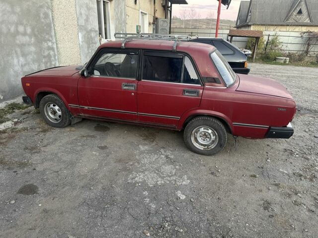 Красный ВАЗ 2107, объемом двигателя 2 л и пробегом 45 тыс. км за 1100 $, фото 5 на Automoto.ua