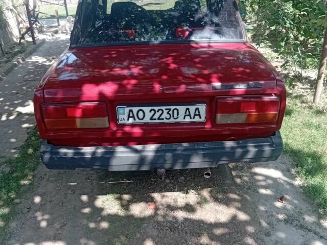 Красный ВАЗ 2107, объемом двигателя 1.3 л и пробегом 3 тыс. км за 750 $, фото 2 на Automoto.ua