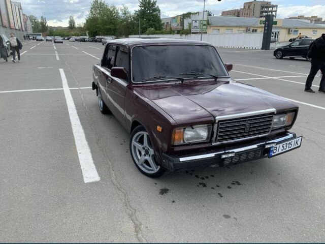 Червоний ВАЗ 2107, об'ємом двигуна 1.5 л та пробігом 73 тис. км за 241 $, фото 1 на Automoto.ua