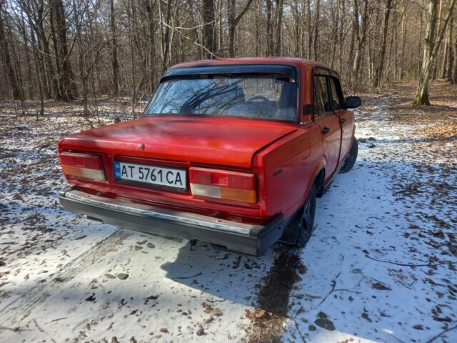 Красный ВАЗ 2107, объемом двигателя 0 л и пробегом 30 тыс. км за 1000 $, фото 11 на Automoto.ua