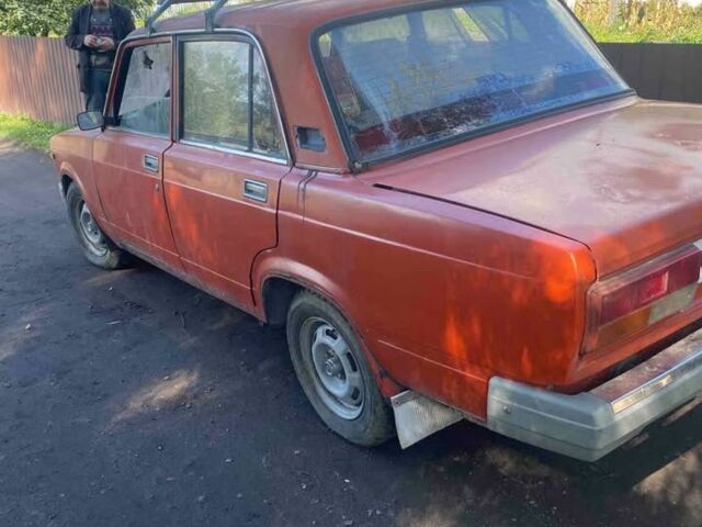 Красный ВАЗ 2107, объемом двигателя 0 л и пробегом 3 тыс. км за 592 $, фото 5 на Automoto.ua