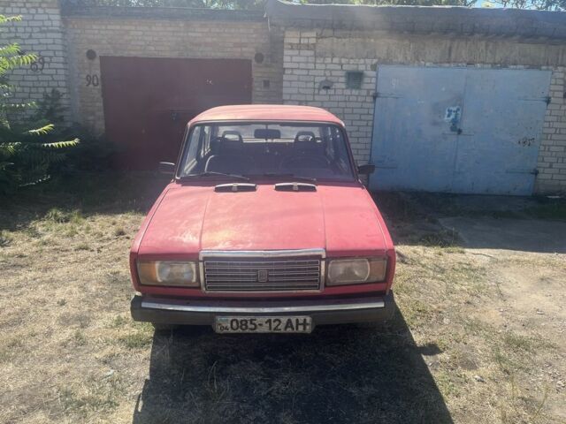 Червоний ВАЗ 2107, об'ємом двигуна 0 л та пробігом 3 тис. км за 404 $, фото 1 на Automoto.ua