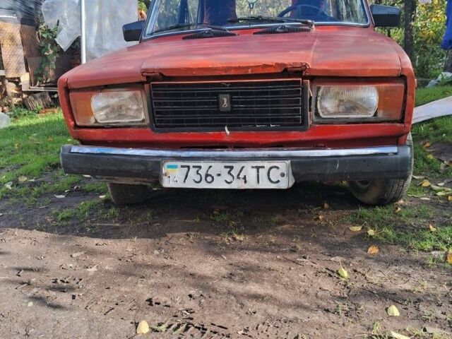 Червоний ВАЗ 2107, об'ємом двигуна 0 л та пробігом 300 тис. км за 500 $, фото 2 на Automoto.ua