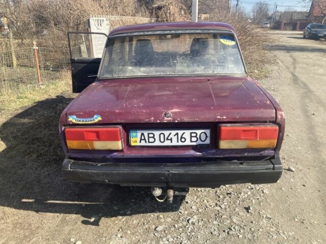 Красный ВАЗ 2107, объемом двигателя 1.5 л и пробегом 45 тыс. км за 500 $, фото 5 на Automoto.ua