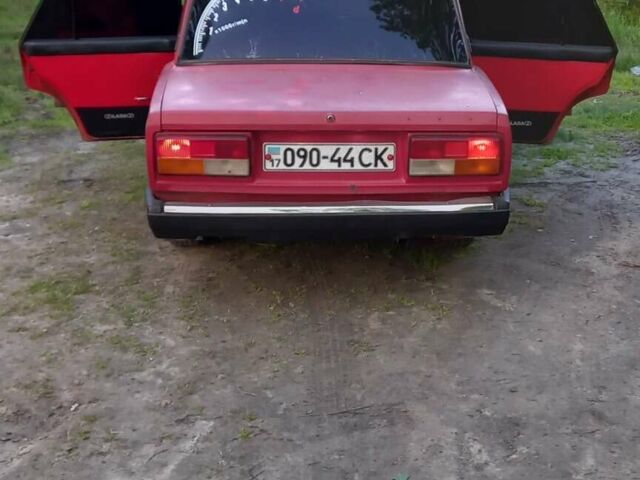 Червоний ВАЗ 2107, об'ємом двигуна 0 л та пробігом 66 тис. км за 736 $, фото 8 на Automoto.ua