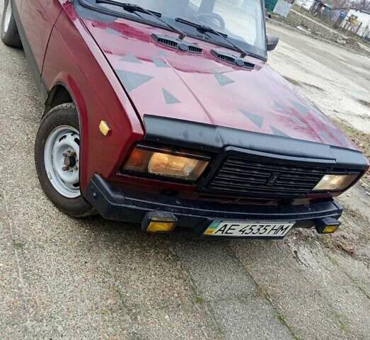 Красный ВАЗ 2107, объемом двигателя 1.2 л и пробегом 69 тыс. км за 734 $, фото 7 на Automoto.ua