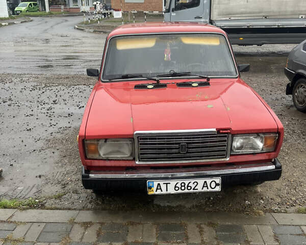 Красный ВАЗ 2107, объемом двигателя 1.3 л и пробегом 145 тыс. км за 1200 $, фото 6 на Automoto.ua