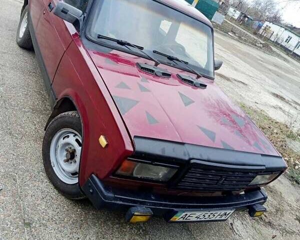 Красный ВАЗ 2107, объемом двигателя 1.2 л и пробегом 69 тыс. км за 734 $, фото 6 на Automoto.ua