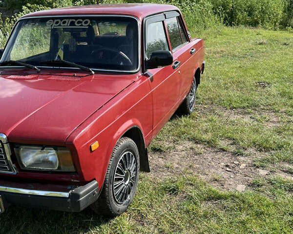 Червоний ВАЗ 2107, об'ємом двигуна 1.5 л та пробігом 41 тис. км за 1000 $, фото 4 на Automoto.ua