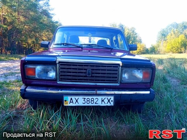 Красный ВАЗ 2107, объемом двигателя 1.5 л и пробегом 0 тыс. км за 450 $, фото 2 на Automoto.ua