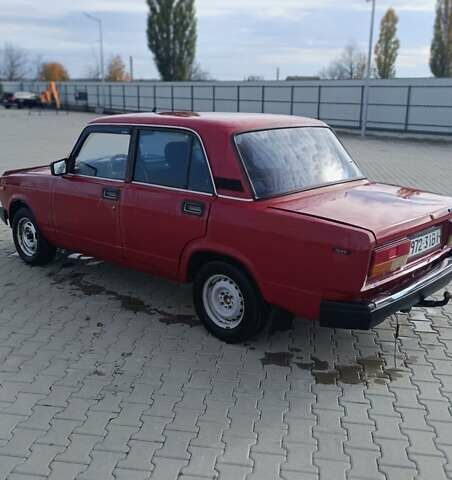 Червоний ВАЗ 2107, об'ємом двигуна 1.5 л та пробігом 78 тис. км за 750 $, фото 1 на Automoto.ua