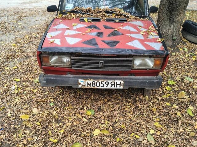 Червоний ВАЗ 2107, об'ємом двигуна 1.5 л та пробігом 120 тис. км за 360 $, фото 3 на Automoto.ua