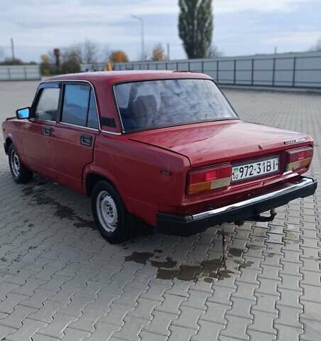 Червоний ВАЗ 2107, об'ємом двигуна 1.5 л та пробігом 78 тис. км за 750 $, фото 3 на Automoto.ua