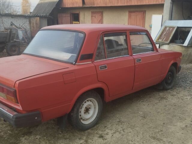 Червоний ВАЗ 2107, об'ємом двигуна 1.5 л та пробігом 3 тис. км за 929 $, фото 1 на Automoto.ua