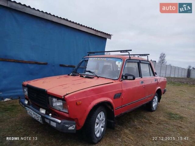 Червоний ВАЗ 2107, об'ємом двигуна 1.5 л та пробігом 300 тис. км за 600 $, фото 3 на Automoto.ua