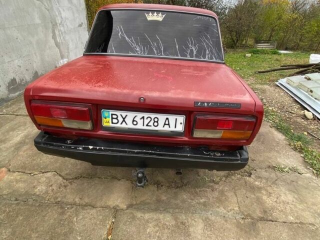 Красный ВАЗ 2107, объемом двигателя 1.3 л и пробегом 1000 тыс. км за 500 $, фото 6 на Automoto.ua