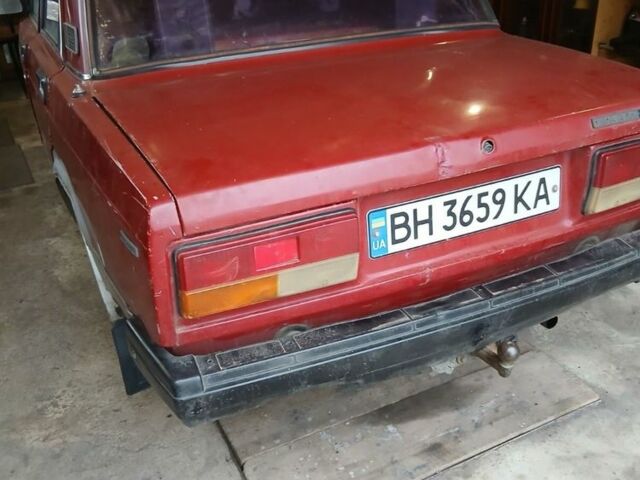 Красный ВАЗ 2107, объемом двигателя 1.6 л и пробегом 1 тыс. км за 600 $, фото 1 на Automoto.ua