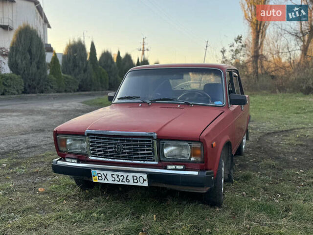 Красный ВАЗ 2107, объемом двигателя 1.6 л и пробегом 77 тыс. км за 799 $, фото 7 на Automoto.ua