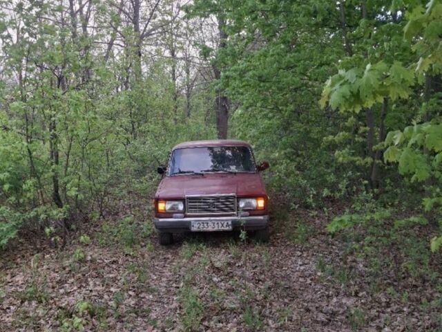 Красный ВАЗ 2107, объемом двигателя 0 л и пробегом 163 тыс. км за 767 $, фото 7 на Automoto.ua