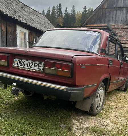 Красный ВАЗ 2107, объемом двигателя 0 л и пробегом 76 тыс. км за 600 $, фото 1 на Automoto.ua