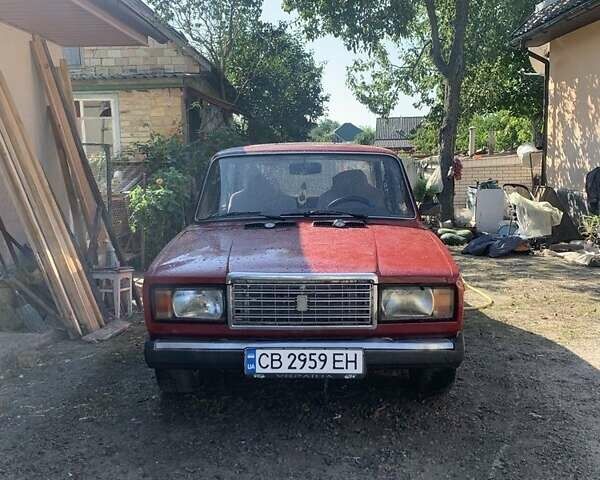 Червоний ВАЗ 2107, об'ємом двигуна 1.5 л та пробігом 80 тис. км за 692 $, фото 2 на Automoto.ua