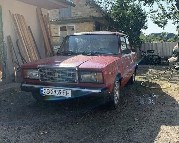 Червоний ВАЗ 2107, об'ємом двигуна 1.5 л та пробігом 80 тис. км за 692 $, фото 1 на Automoto.ua