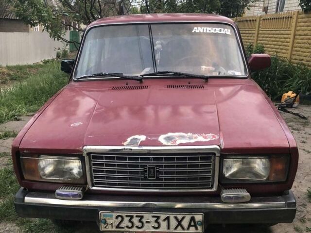 Красный ВАЗ 2107, объемом двигателя 0 л и пробегом 163 тыс. км за 767 $, фото 6 на Automoto.ua