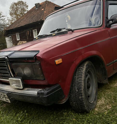 Красный ВАЗ 2107, объемом двигателя 0 л и пробегом 76 тыс. км за 600 $, фото 4 на Automoto.ua