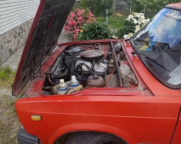 Красный ВАЗ 2107, объемом двигателя 1.29 л и пробегом 255 тыс. км за 800 $, фото 3 на Automoto.ua