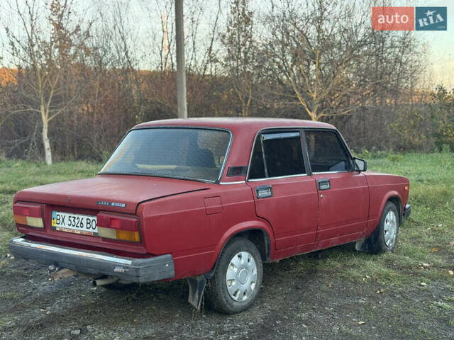 Красный ВАЗ 2107, объемом двигателя 1.6 л и пробегом 77 тыс. км за 799 $, фото 3 на Automoto.ua