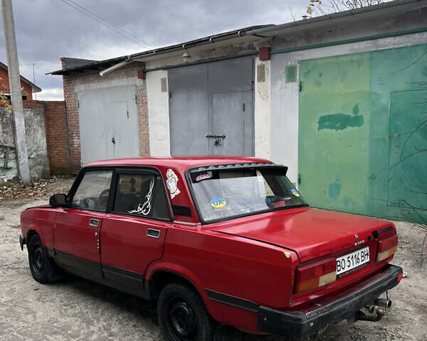 ВАЗ 2107 1988 в Хмельницком на Automoto.ua Красный ВАЗ 2107, объемом двигателя 1.3 л и пробегом 246 тыс. км за 500 $, фото 12 на Automoto.ua