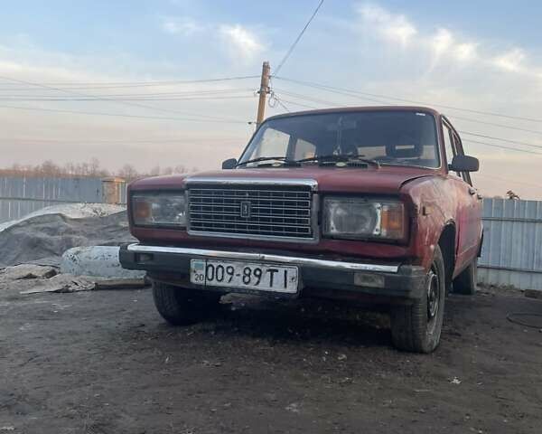 Червоний ВАЗ 2107, об'ємом двигуна 1.3 л та пробігом 100 тис. км за 550 $, фото 3 на Automoto.ua