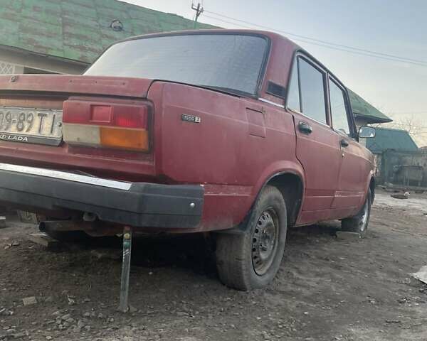 Червоний ВАЗ 2107, об'ємом двигуна 1.3 л та пробігом 100 тис. км за 550 $, фото 1 на Automoto.ua